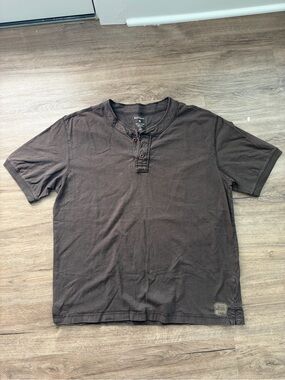 Ruff Hewn Lived-In Henley Tee